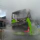 Cepat Tanggap, Personel Polres Simalungun Bantu Evakuasi Korban dalam Insiden Bus Terbakar di Tigarunggu
